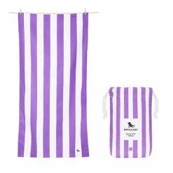 Dock & Bay - Beach Towel Cabana Collection L Brighton Purple