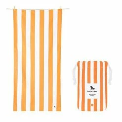 Dock & Bay - Beach Towel Cabana Collection XL Ipanema Orange
