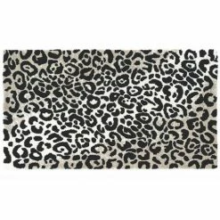 Abyss & Habidecor - Leopard Bath Rug Black 60x100cm