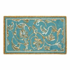 Abyss & Habidecor - Dynasty Bath Rug Blue Green 50x80cm