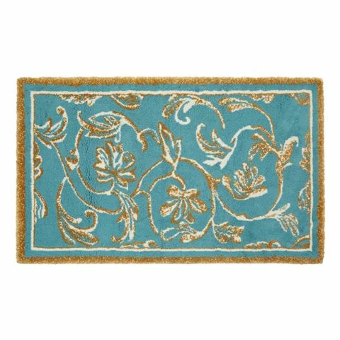 Abyss & Habidecor - Dynasty Bath Rug Blue Green 50x80cm 3 Abyss & Habidecor - Dynasty Bath Rug Blue Green 50x80cm