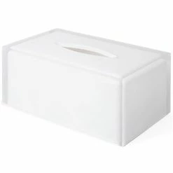 Jonathan Adler - Hollywood Long Tissue Box Clear
